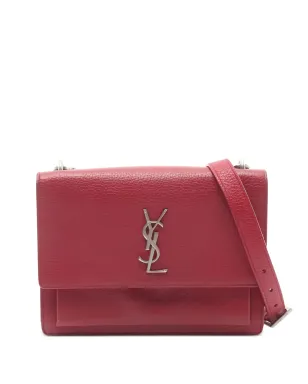 Saint Laurent Pre-Owned サンセットショルダーバッグ レッド - サムネイル1