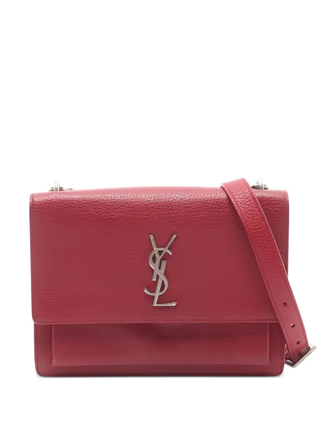 Saint Laurent Pre-Owned Saint Laurent Pre-Owned サンセットショルダーバッグ レッドの商品画像