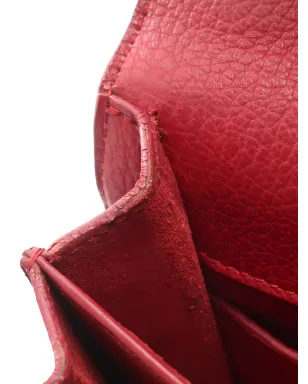 Saint Laurent Pre-Owned サンセットショルダーバッグ レッド - サムネイル5