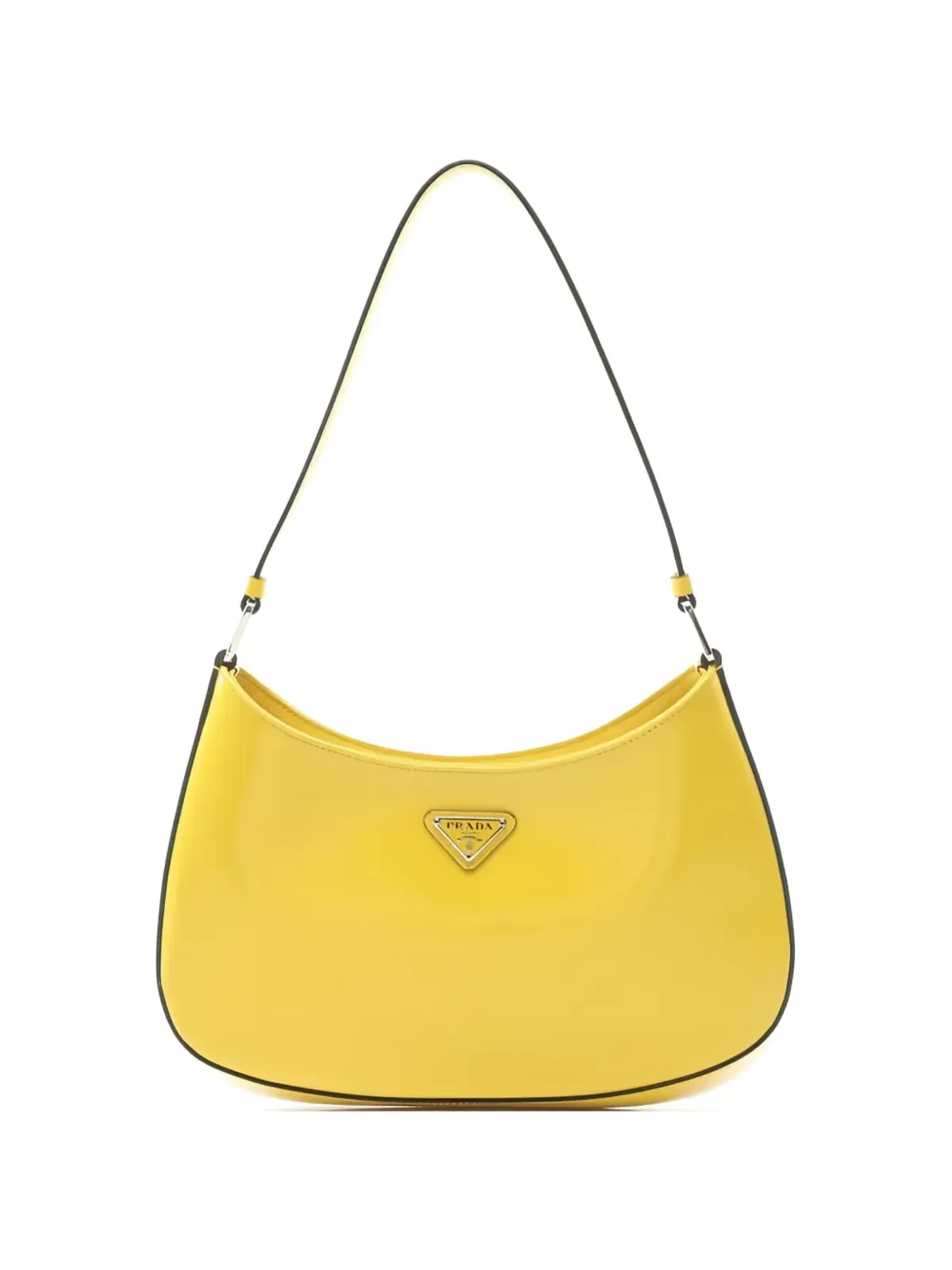 Prada Pre-Owned クレオ レザー ショルダーバッグ - イエロー - 画像1