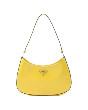 Prada Pre-Owned クレオ レザー ショルダーバッグ - イエロー - サムネイル1
