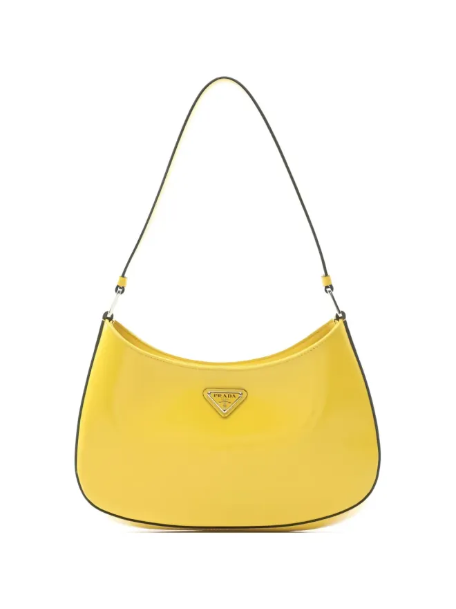 Prada Pre-Owned Prada Pre-Owned クレオ レザー ショルダーバッグ - イエローの商品画像