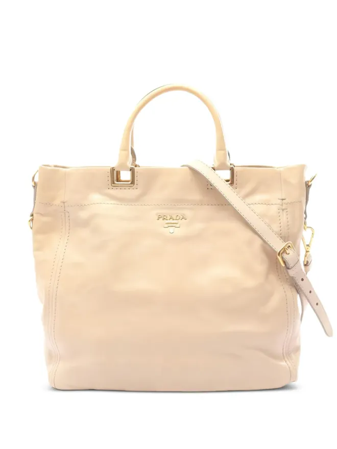 Prada Pre-Owned Prada Pre-Owned 2000年代 カーフレザー トートバッグの商品画像