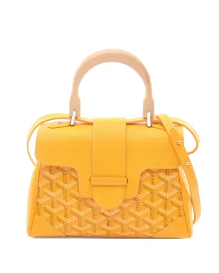 Goyard Pre-Owned ミニ サイゴン2ウェイ ハンドバッグ - イエロー - サムネイル1