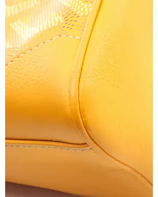 Goyard Pre-Owned ミニ サイゴン2ウェイ ハンドバッグ - イエロー - サムネイル5