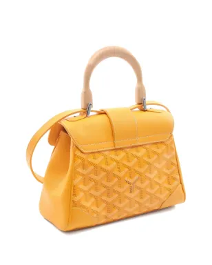 Goyard Pre-Owned ミニ サイゴン2ウェイ ハンドバッグ - イエロー - サムネイル2