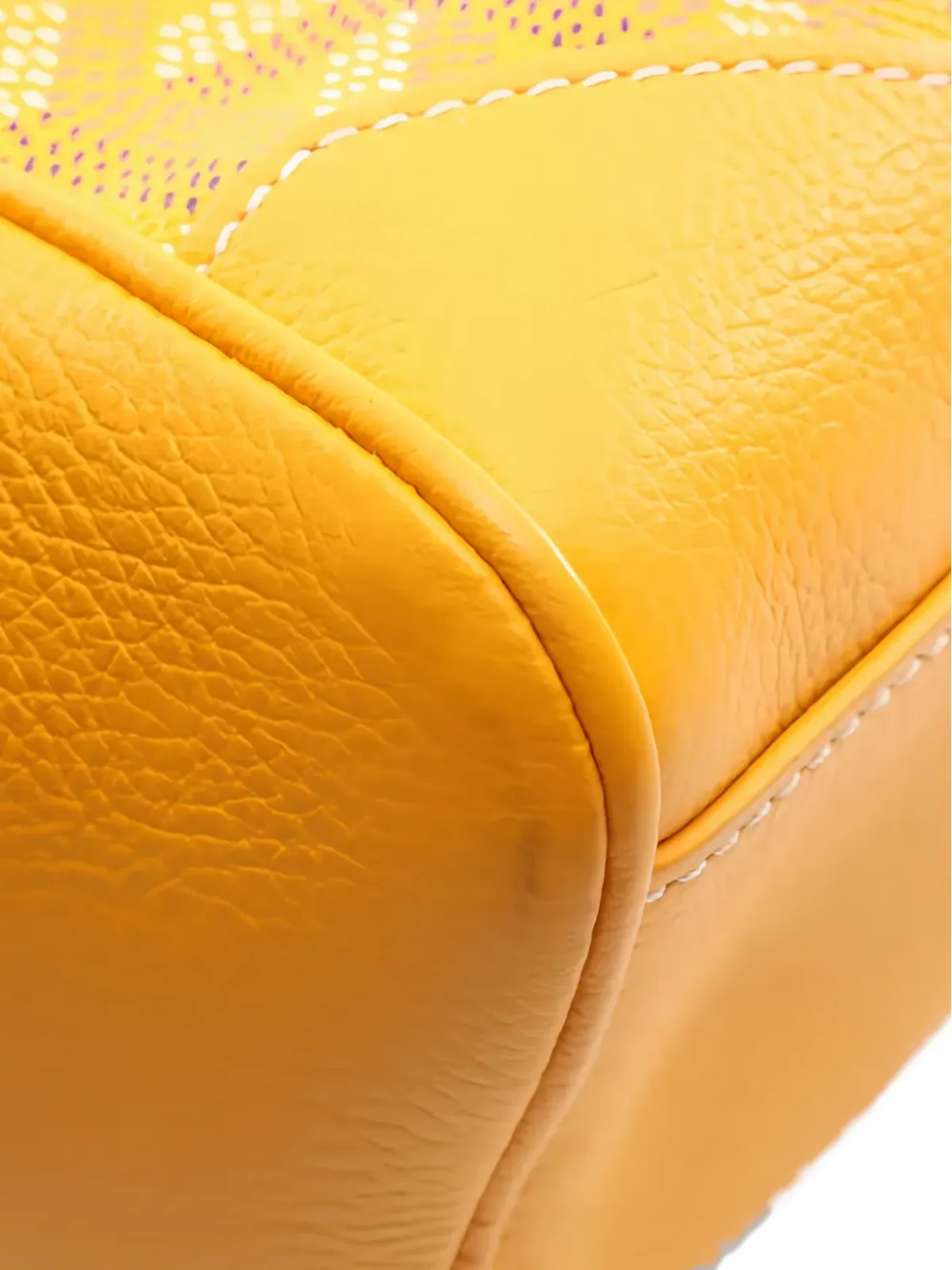 Goyard Pre-Owned ミニ サイゴン2ウェイ ハンドバッグ - イエロー - 画像3
