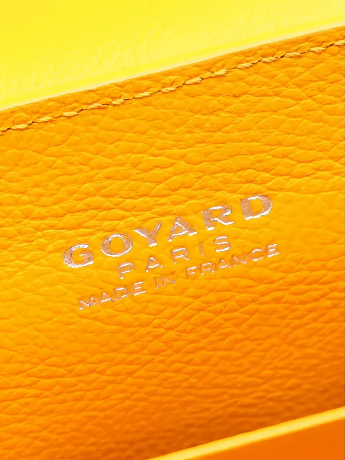 Goyard Pre-Owned ミニ サイゴン2ウェイ ハンドバッグ - イエロー - 画像4