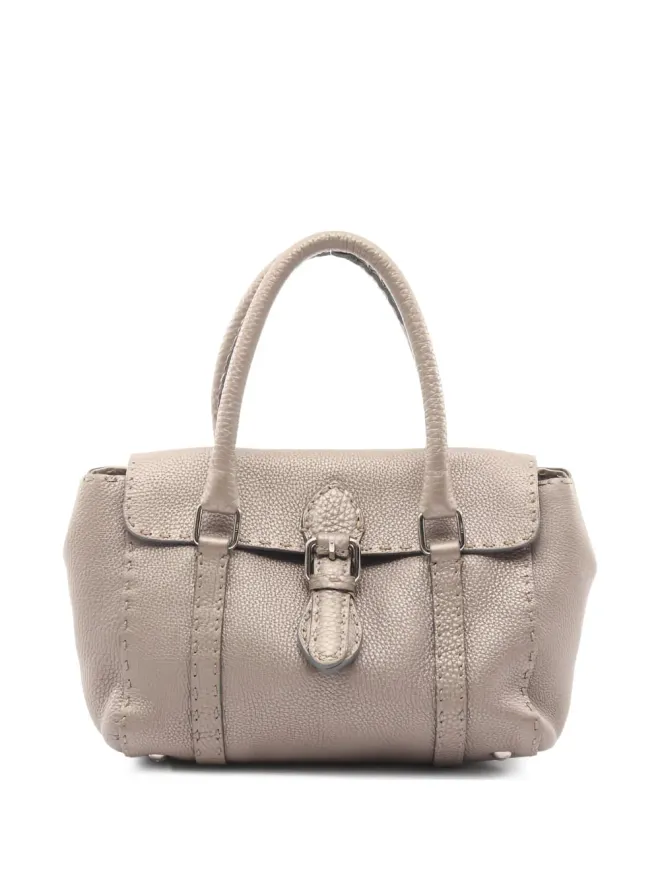 Fendi Pre-Owned Fendi Pre-Owned 2000年代ミニ Selleria Linda トートバッグ - Neutralsの商品画像