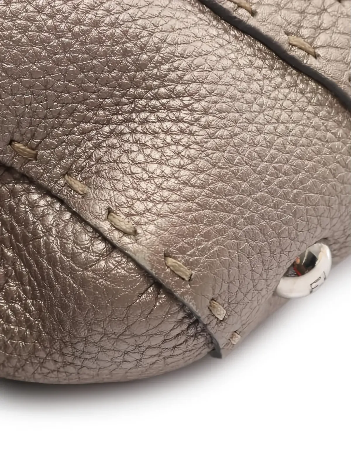 Fendi Pre-Owned 2000年代ミニ Selleria Linda トートバッグ - Neutrals - 画像5
