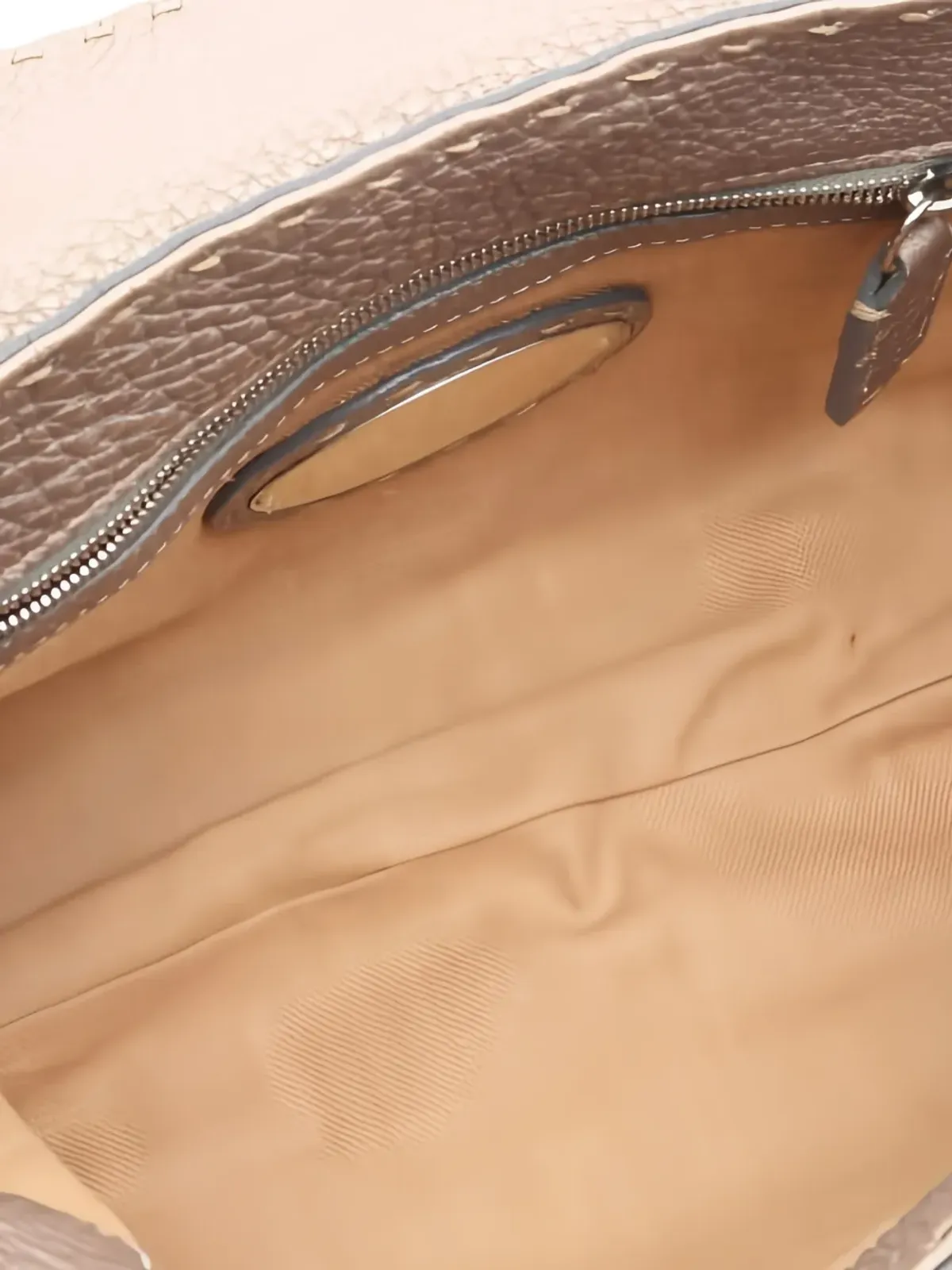 Fendi Pre-Owned 2000年代ミニ Selleria Linda トートバッグ - Neutrals - 画像4
