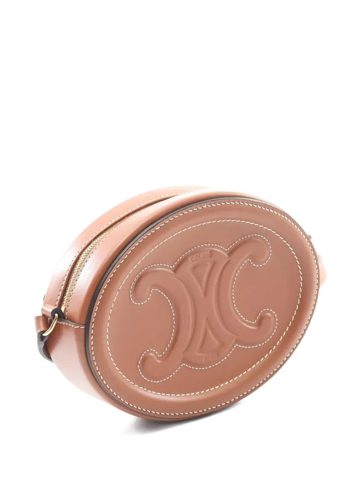 Celine ビンテージ Triomphe Oval ショルダーバッグ - 画像2