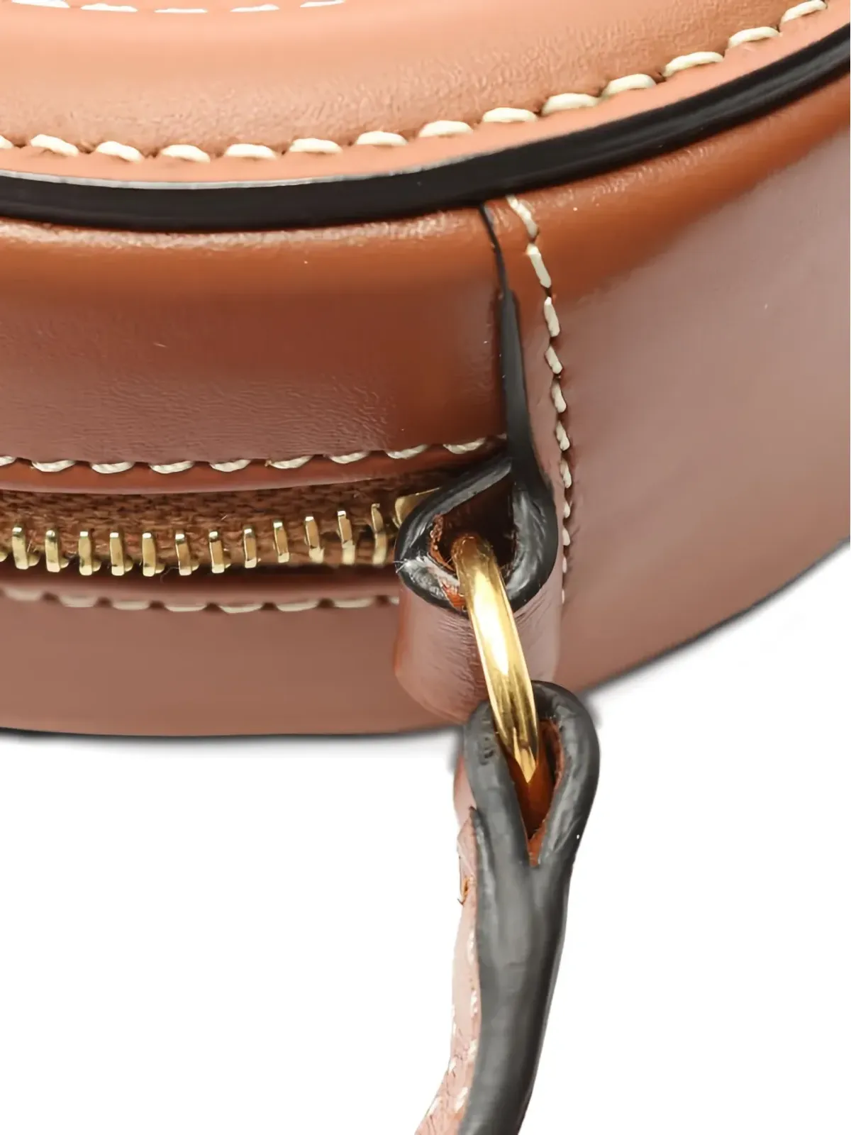 Celine ビンテージ Triomphe Oval ショルダーバッグ - 画像3