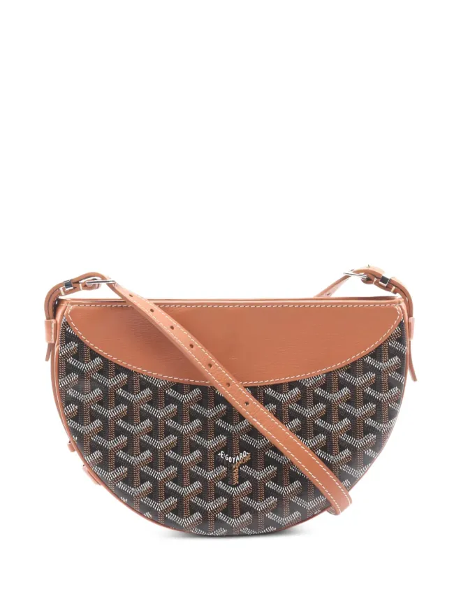 Goyard Pre-Owned Goyard ヴィンテージ Hirondelle レザー ショルダーバッグの商品画像