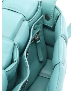 Bottega Veneta 10sイントレッチアショルダーバッグ ブルー - サムネイル3