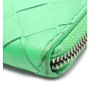 Bottega Veneta Pre-Owned イントレッチァート ウォレット - Green - サムネイル5