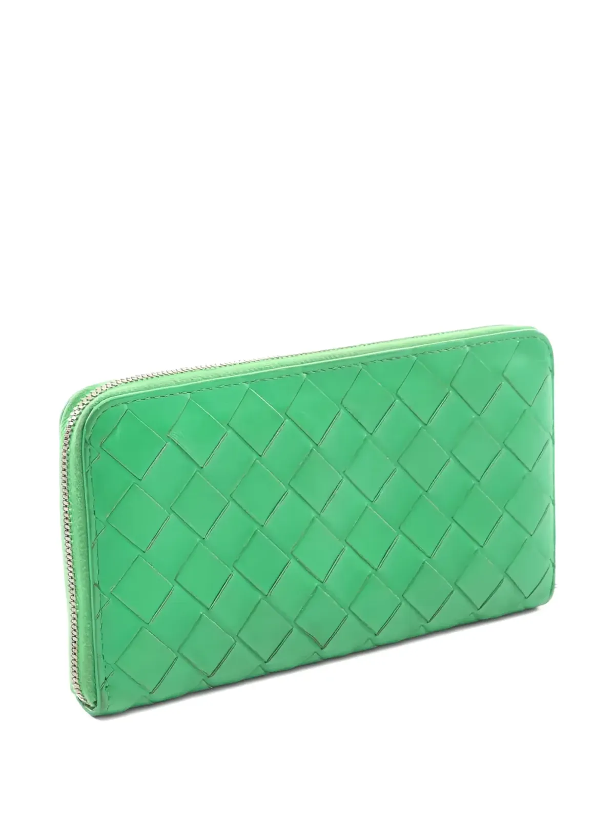 Bottega Veneta Pre-Owned イントレッチァート ウォレット - Green - 画像2