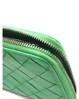 Bottega Veneta Pre-Owned イントレッチァート ウォレット - Green - サムネイル4