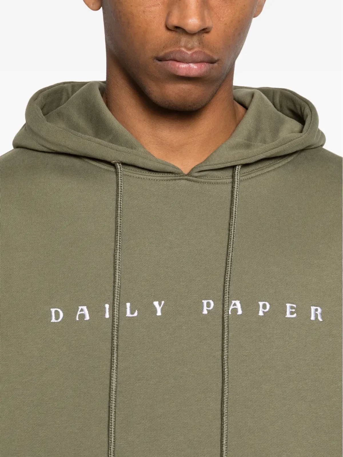 Daily Paper ロゴディテールのフーディー グリーン - 画像5
