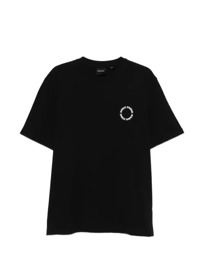 Daily Paper Daily Paper ロゴプリント Tシャツ ブラックの商品画像