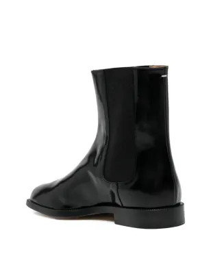 MM6 Maison Margiela Tabi チェルシーブーツ - ブラック - サムネイル3