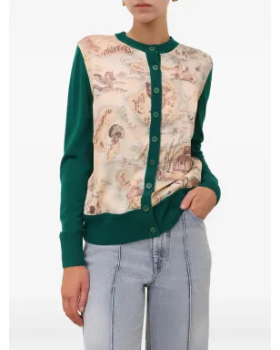 ZIMMERMANN Rebellion silk-front cardigan - サムネイル2