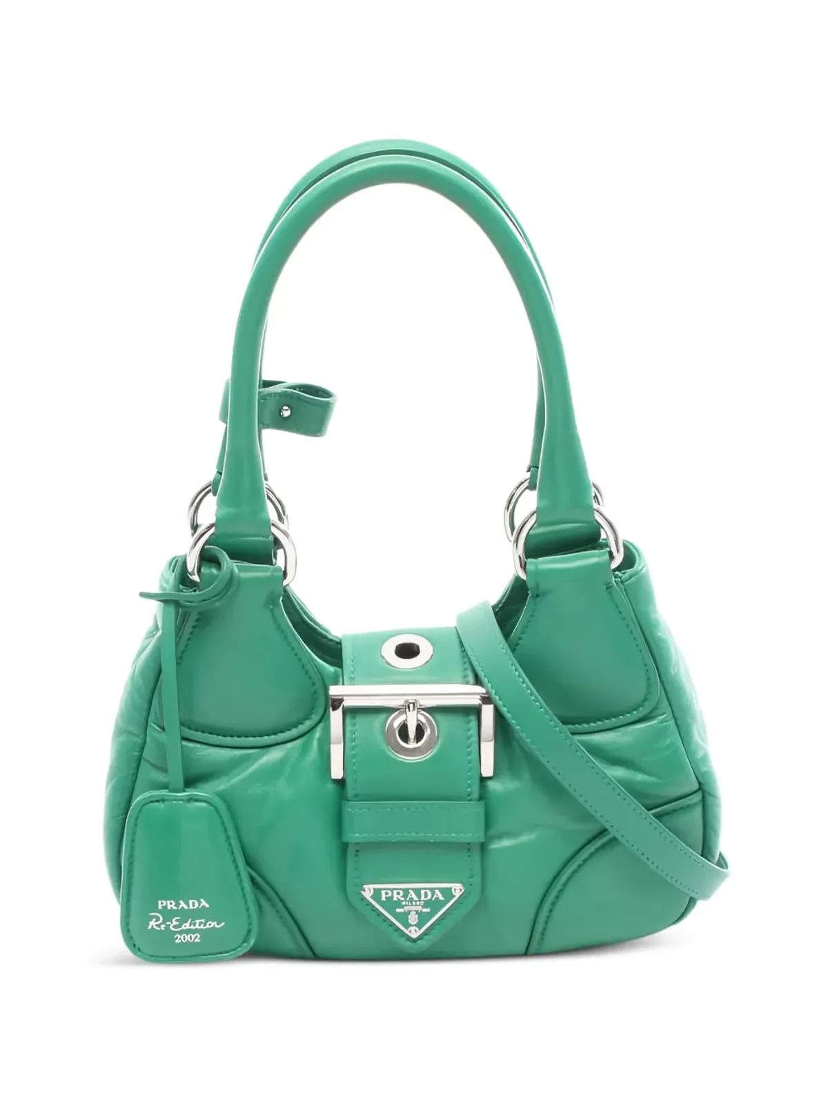 Prada Pre-Owned ムーンレザー ショルダーバッグ - 画像1