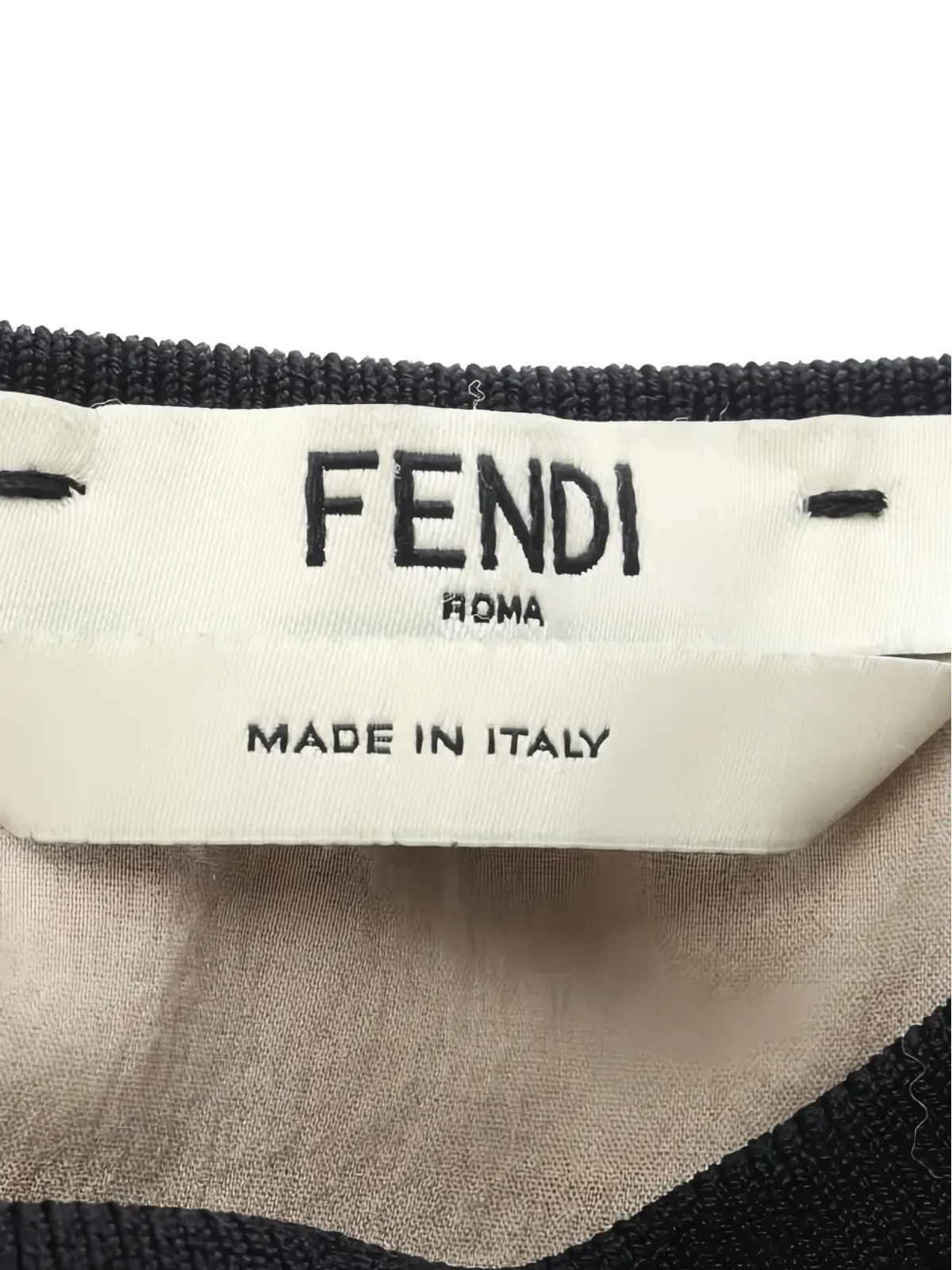Fendi Pre-Owned カットアウトドレス - 画像4