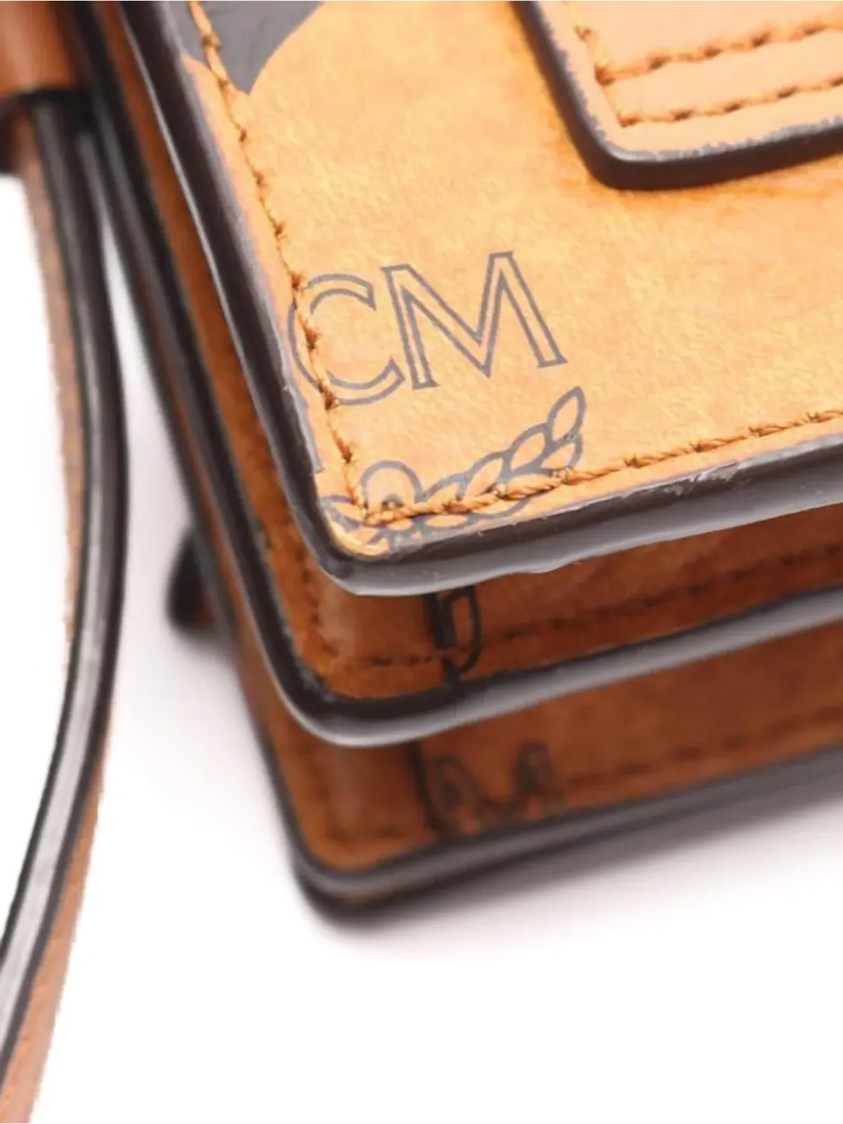 MCM Visetos ラビットショルダーバッグ ブラウン - 画像5