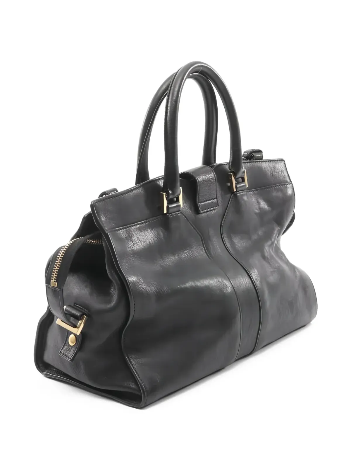 Saint Laurent Pre-Owned ビンテージ 2000s Cabas ChYc トートバッグ - ブラック - 画像2