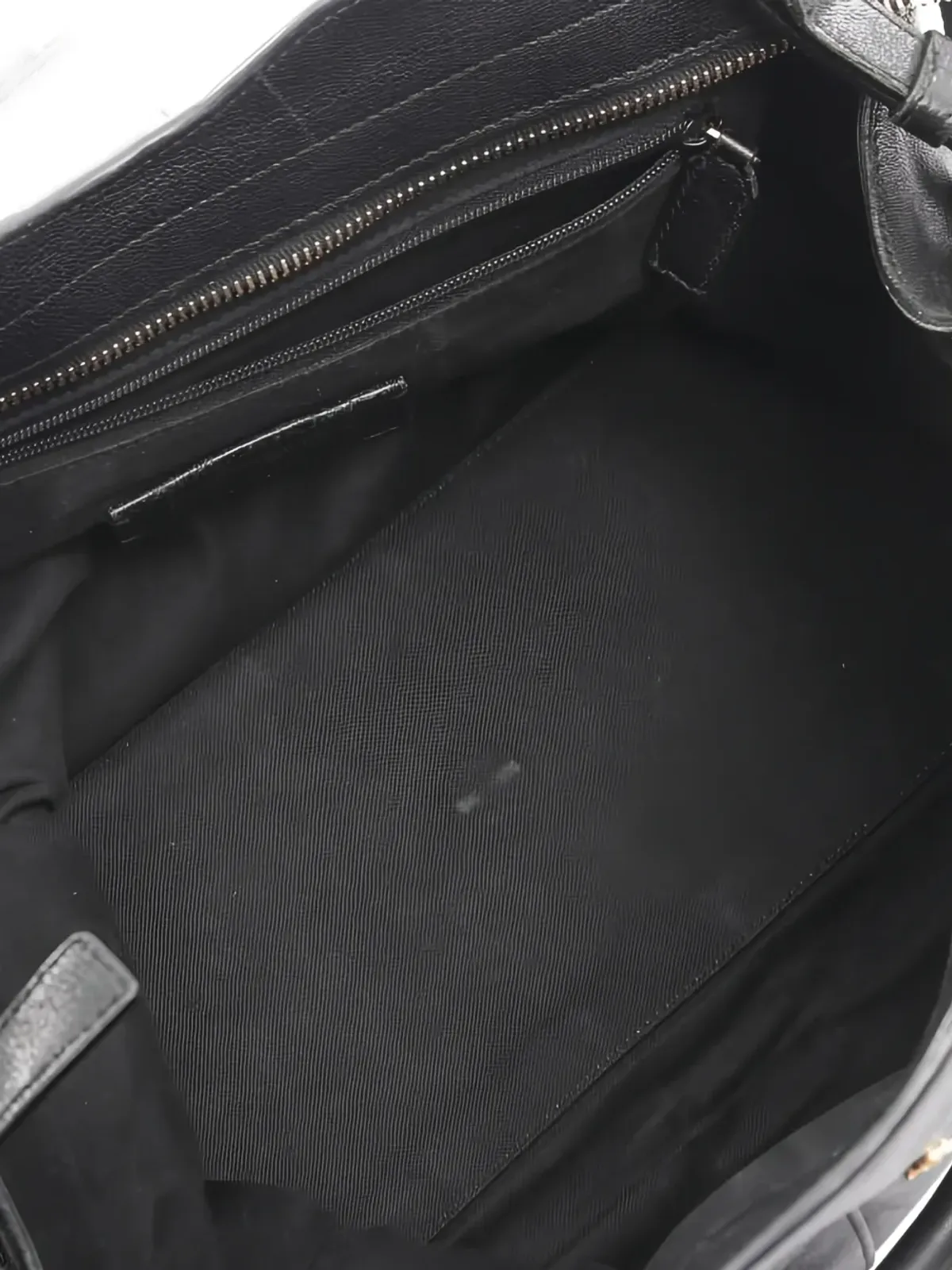 Saint Laurent Pre-Owned ビンテージ 2000s Cabas ChYc トートバッグ - ブラック - 画像3