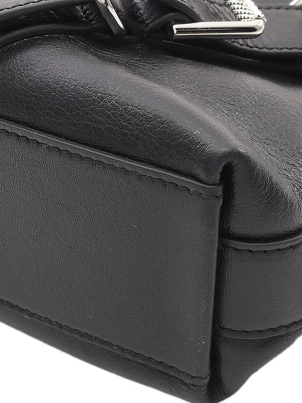 Givenchy Pre-Owned ビンテージ レザー ヴォーユー クロスボディバッグ - ブラック - 画像2