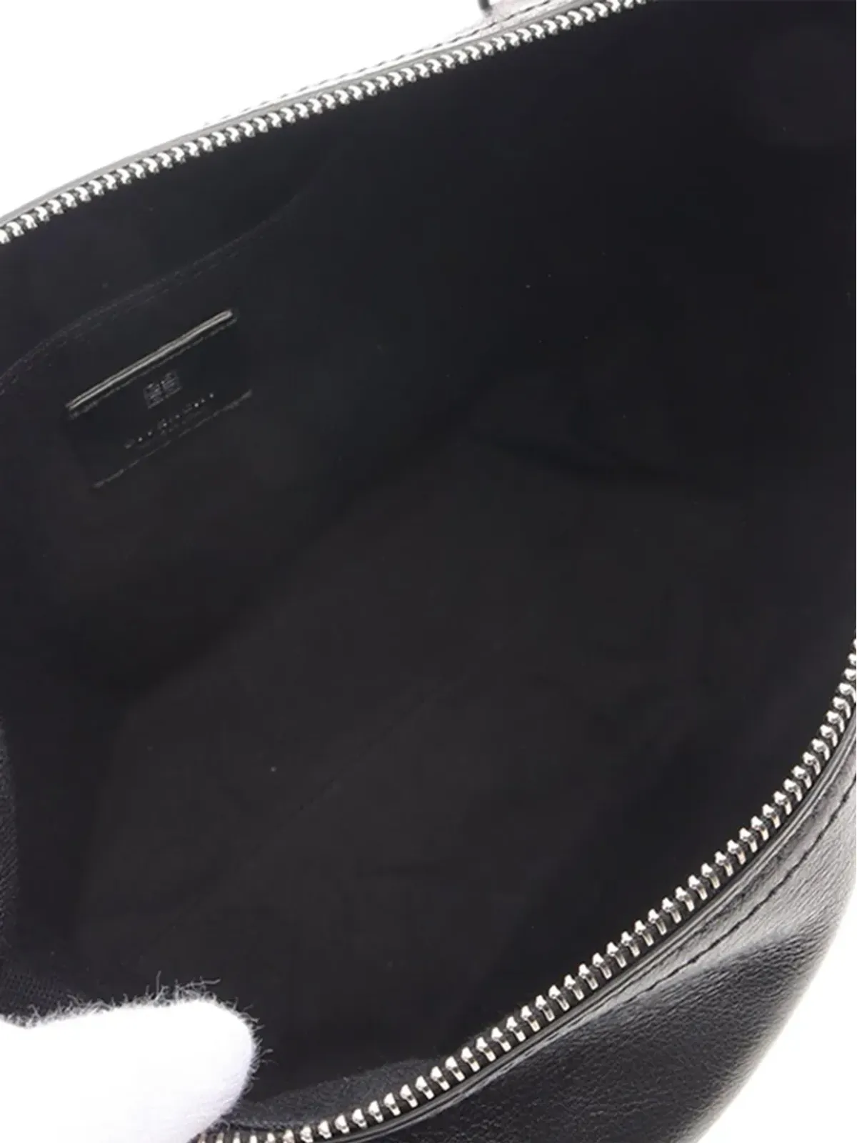 Givenchy Pre-Owned ビンテージ レザー ヴォーユー クロスボディバッグ - ブラック - 画像4