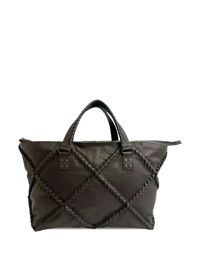 Bottega Veneta Pre-Owned Bottega Veneta Pre-Owned ナッパ・ダイヤモンド・イントレッチャートートバッグの商品画像