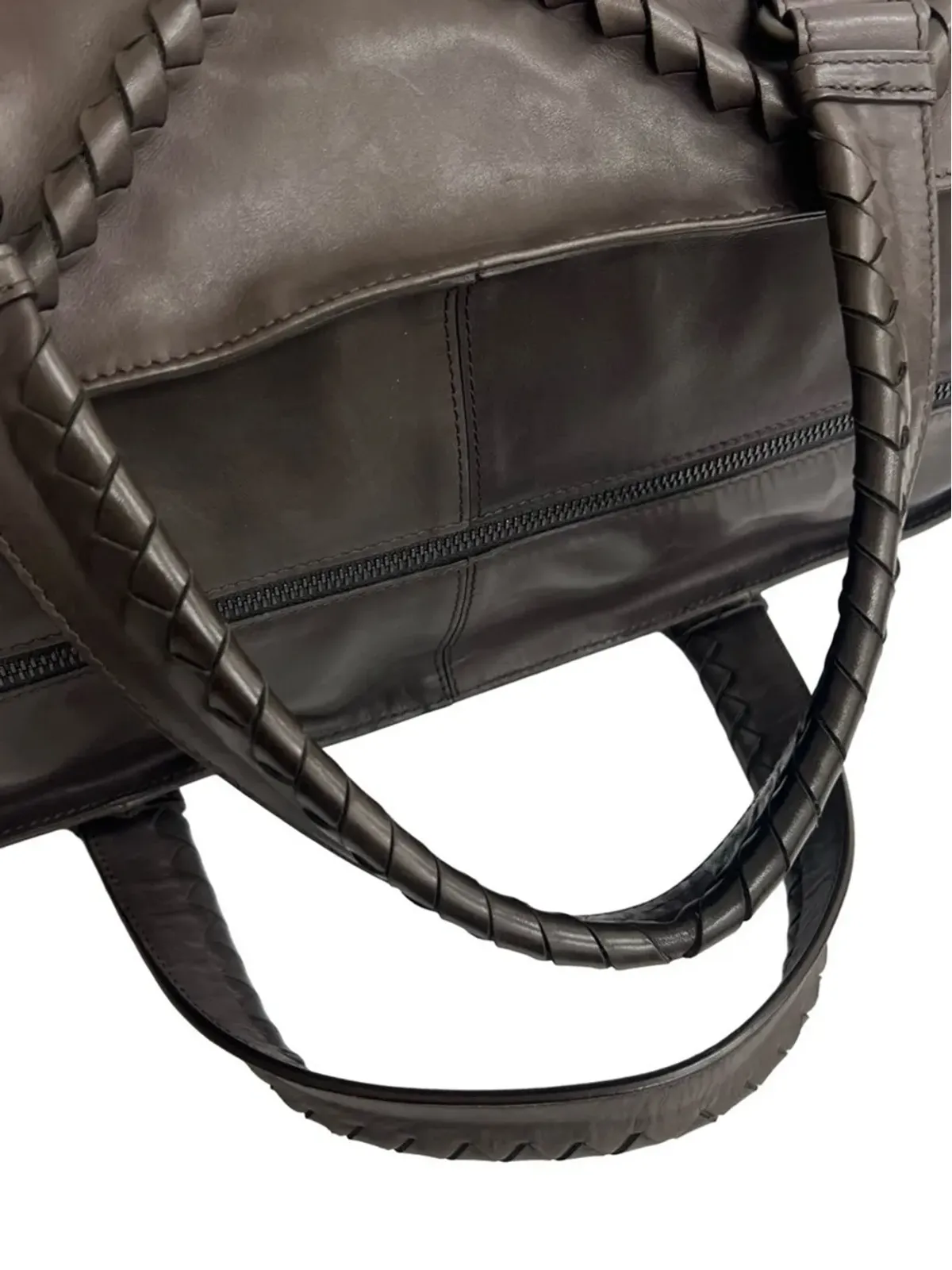 Bottega Veneta Pre-Owned ナッパ・ダイヤモンド・イントレッチャートートバッグ - 画像2