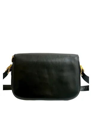 Celine Pre-Owned レザー ロゴ ホースキャリッジ クロスボディバッグ - サムネイル3