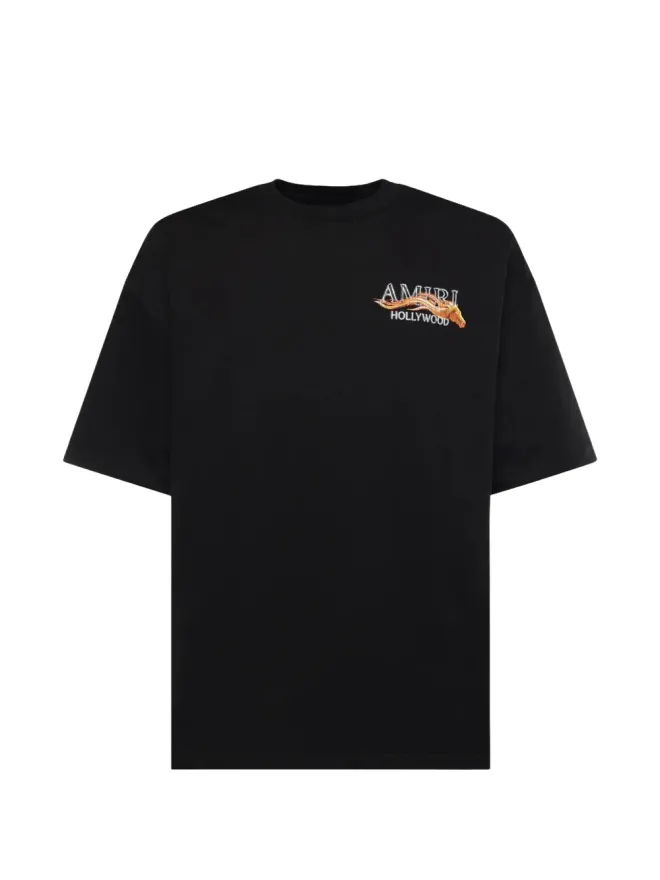 AMIRI AMIRI Hollywood Horse プリントTシャツ - ブラックの商品画像