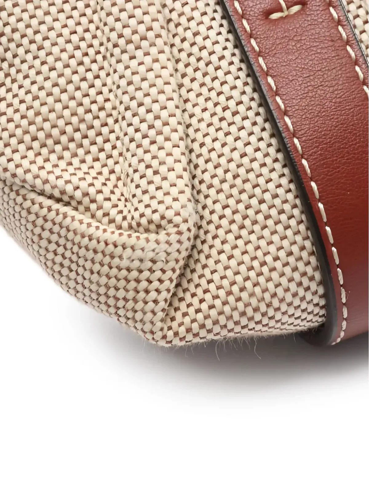 Chloé Pre-Owned 2000s small Woody tote bag - Neutrals - 画像3