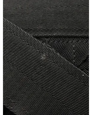 Bottega Veneta Pre-Owned 2010s イントレッチアート ウェビング ショルダーバッグ - ブラック - サムネイル5