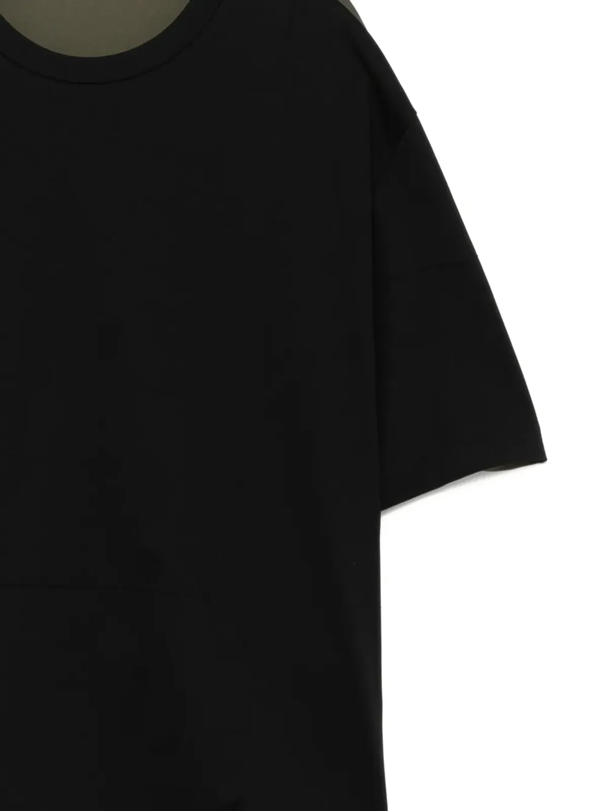 CROQUIS ツートーンパネルドTシャツ - 画像3