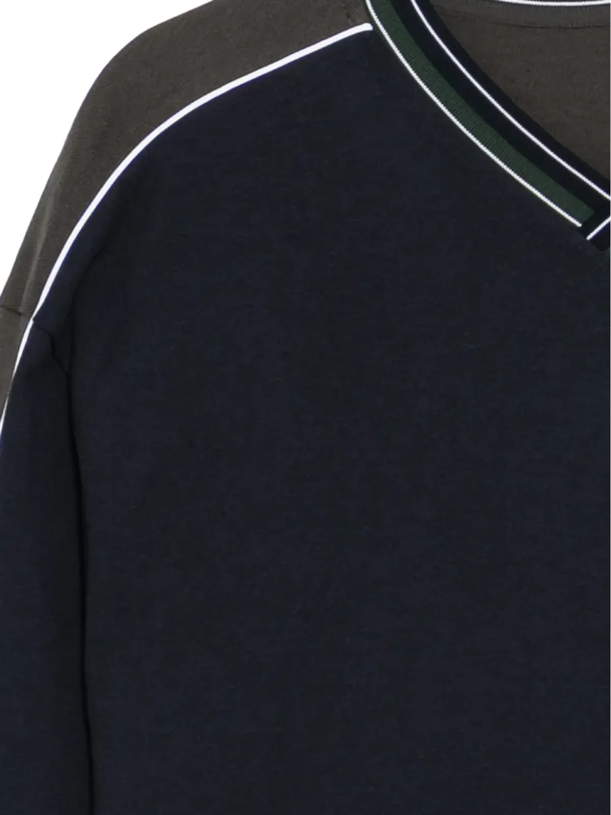 CROQUIS loose long-sleeved T-shirt - Blue - 画像3