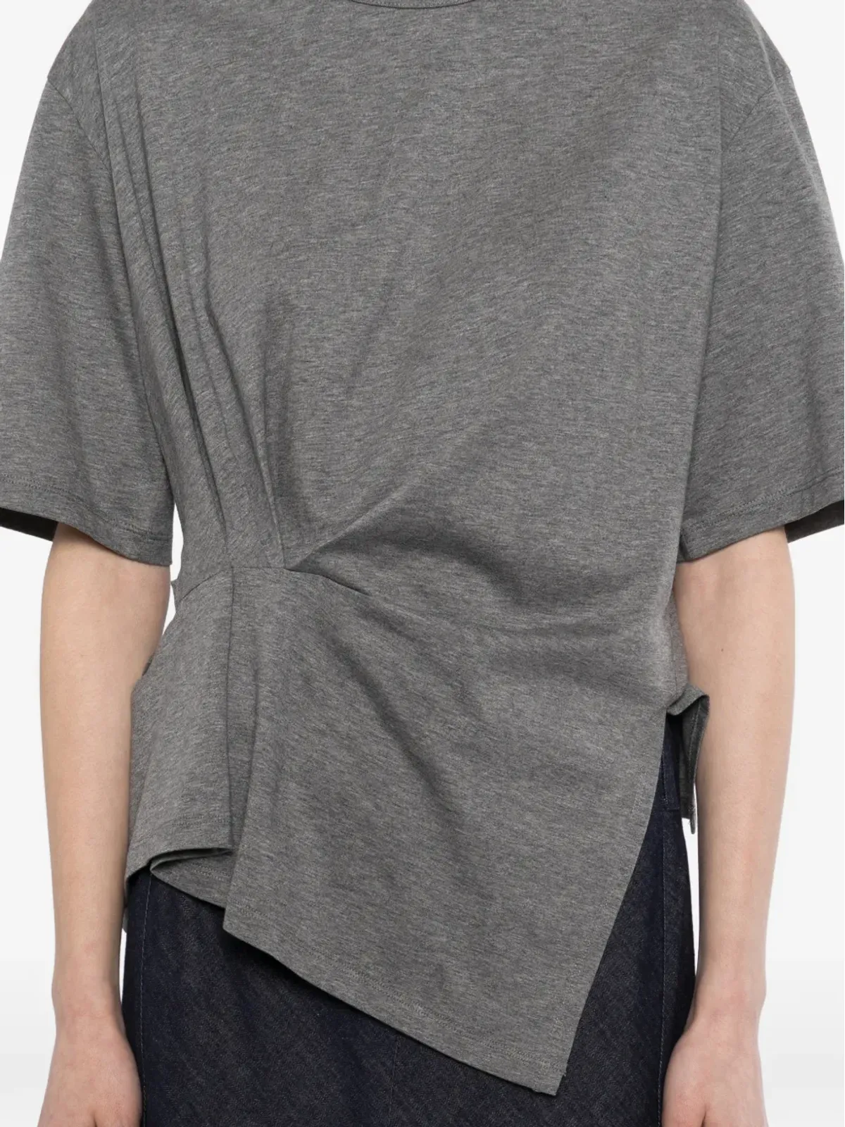 LESS しわ加工Tシャツ - 画像5