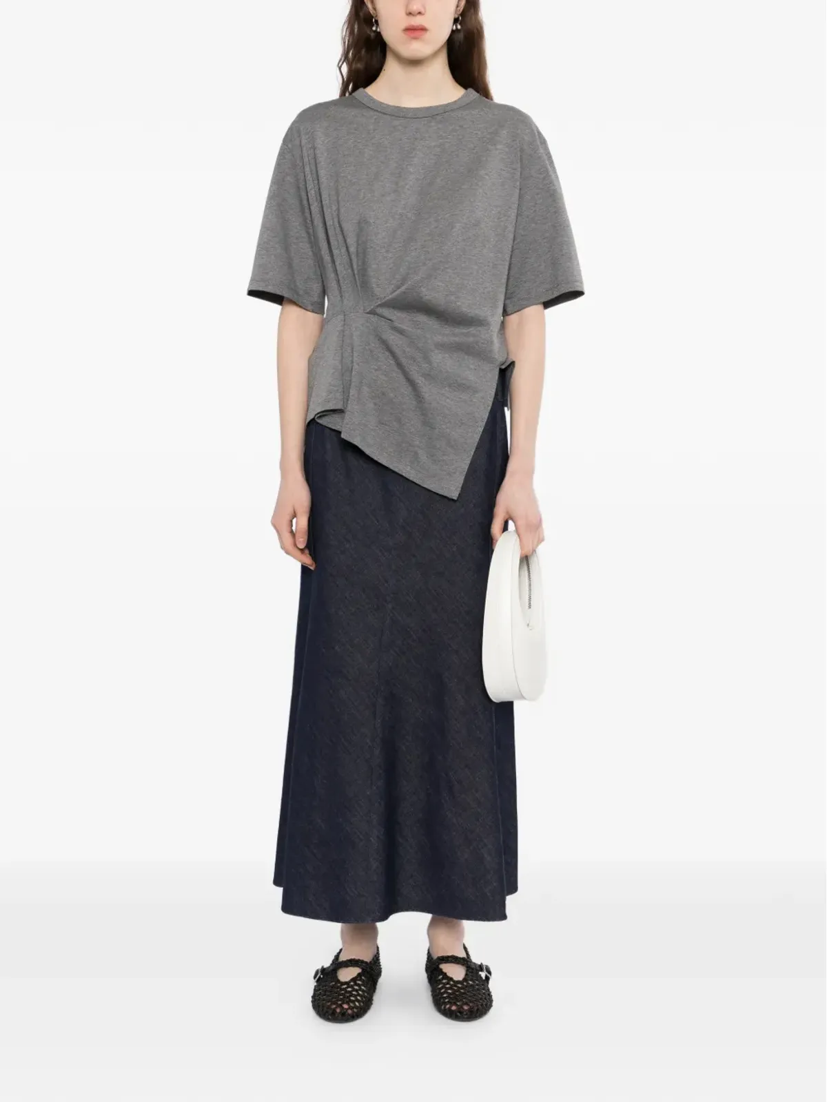 LESS しわ加工Tシャツ - 画像2