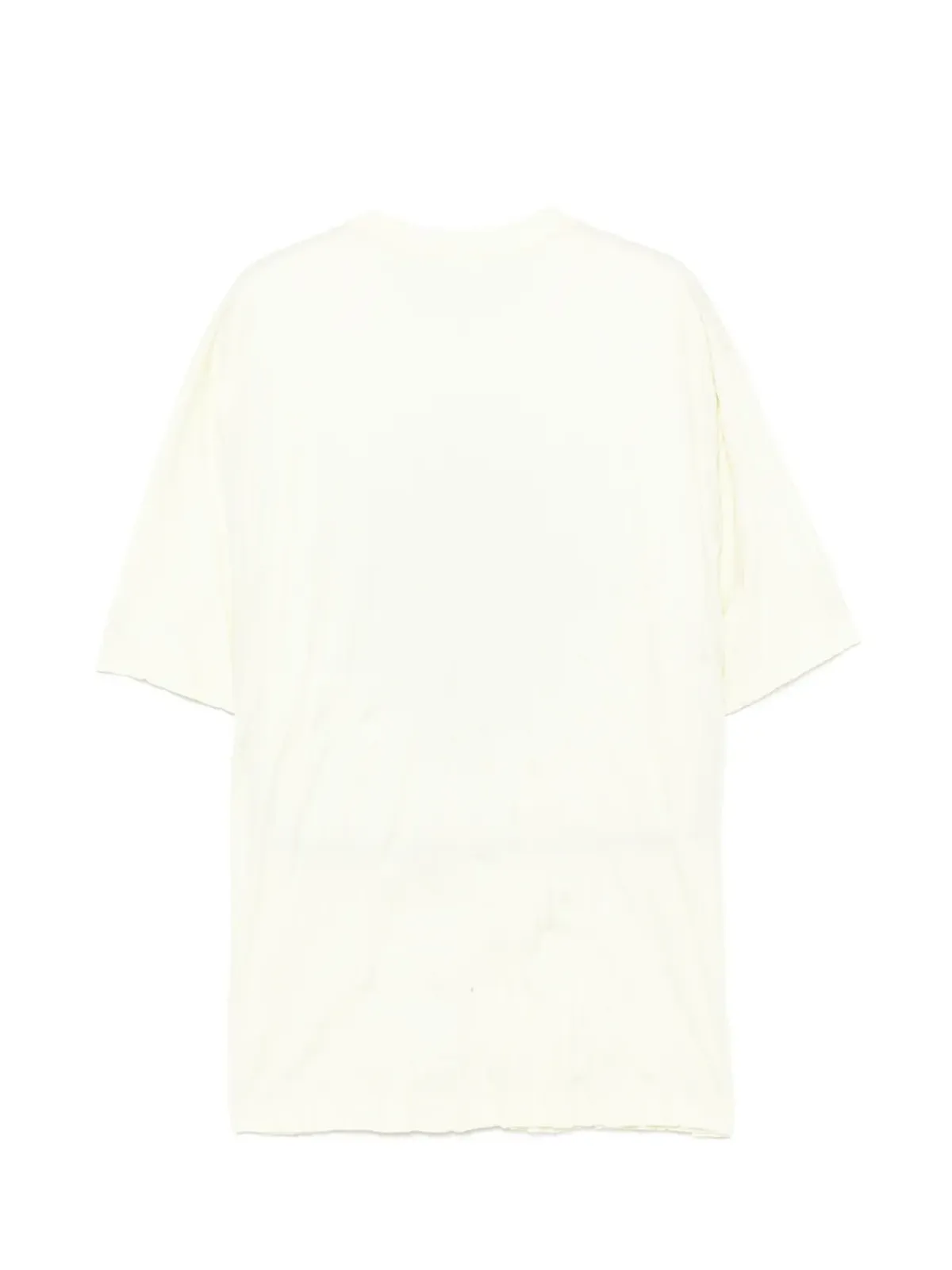 CROQUIS グラフィックプリント プリーツ Tシャツ - イエロー - 画像2
