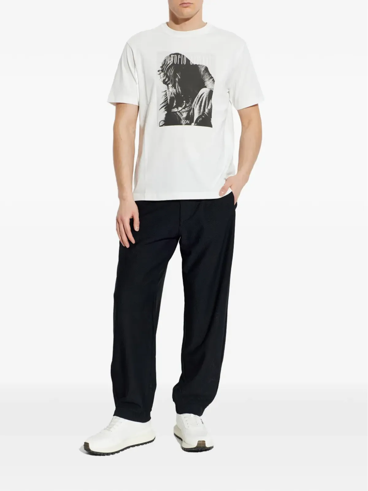 Giorgio Armani パンチ穴パンツ - 画像2