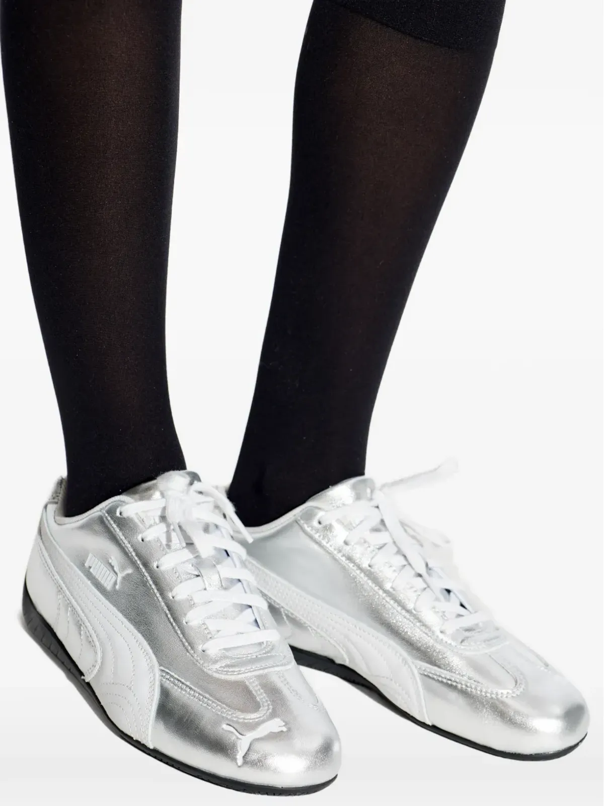 PUMA Speedcat レザーパネルドスニーカー - 画像5