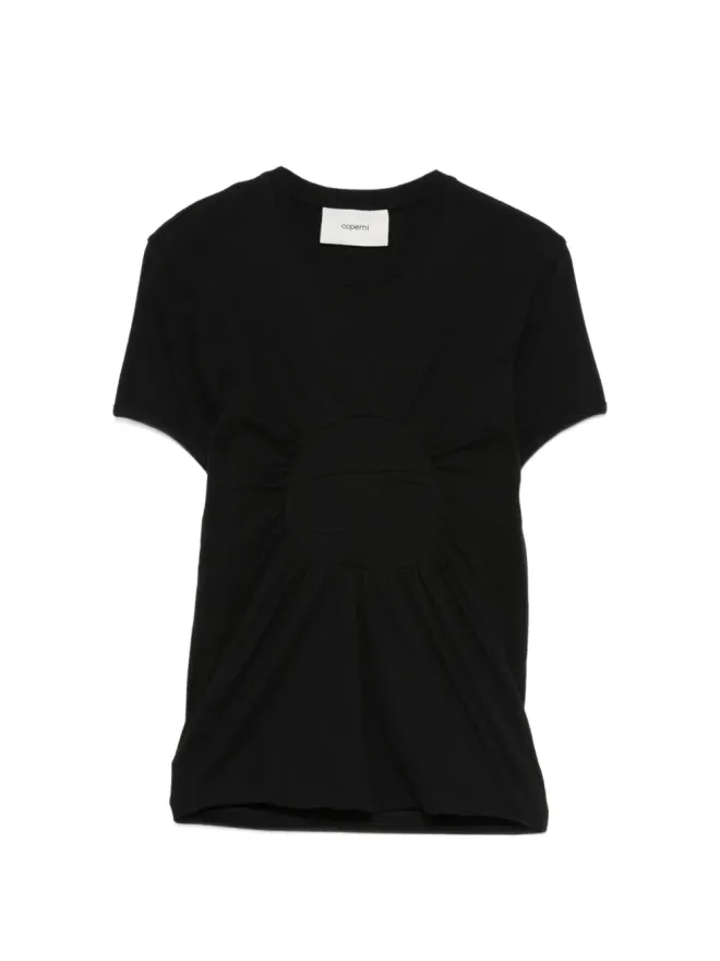 Coperni Coperni ギャザードディテール Tシャツ - ブラックの商品画像