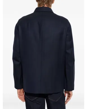 Giorgio Armani ヘリンボーン シャツジャケット - サムネイル4