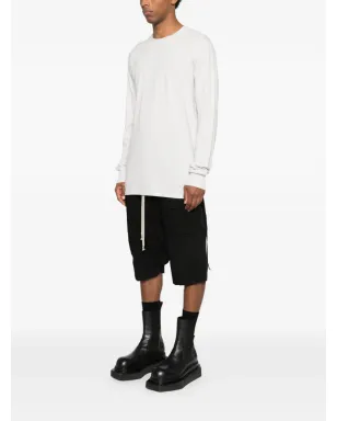 Rick Owens DRKSHDW Level Ls long-sleeve T-shirt - White - サムネイル3