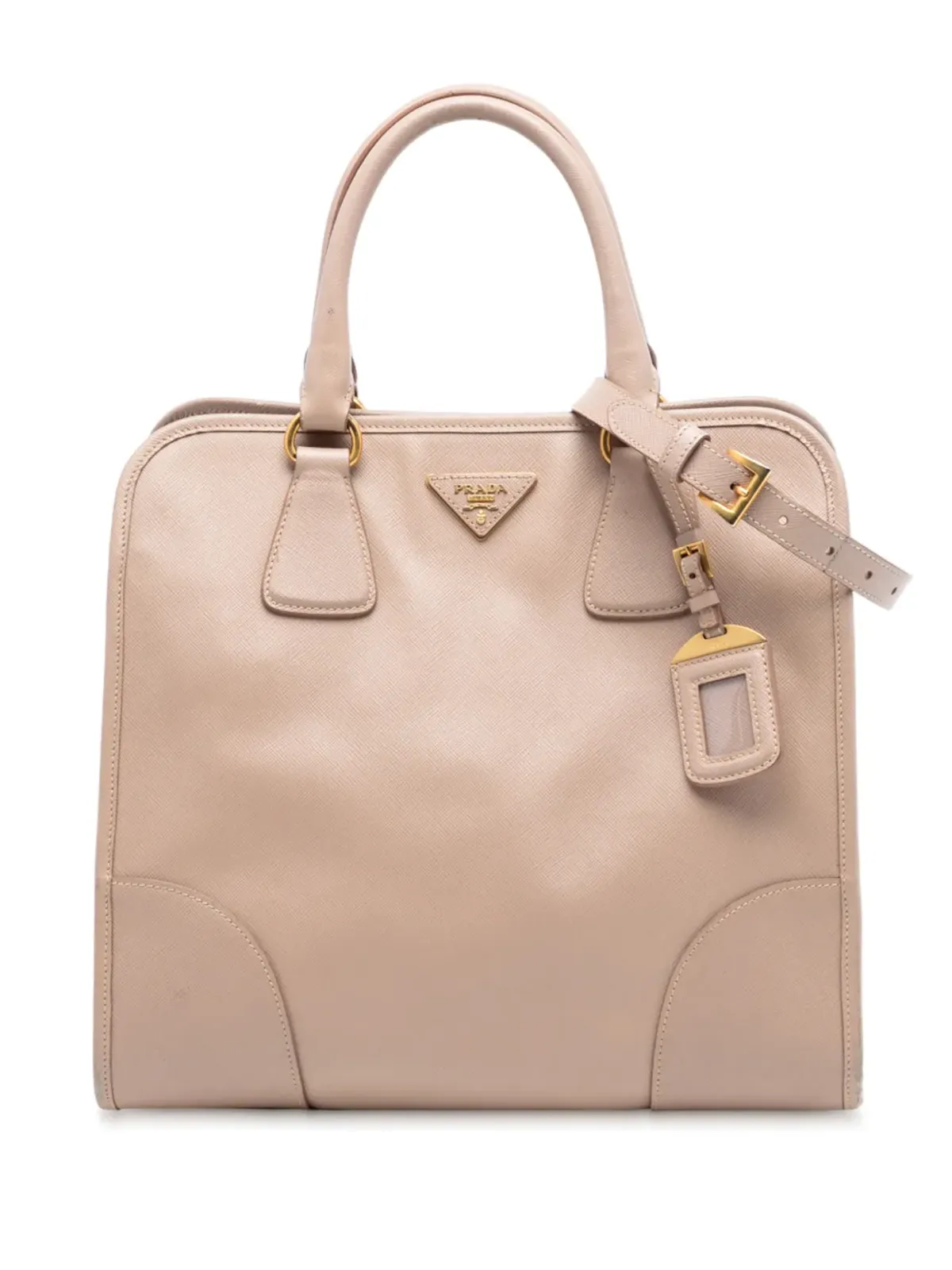 Prada Pre-Owned サフィアーノ Lux Shopping Tote サッチェル - ピンク - 画像1